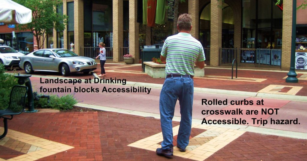 Accessible Main Street consultation. Measuring curbs and assuring equal access for people with disabilities. Tom Berry, Access Consultant. Disability Smart Solutions